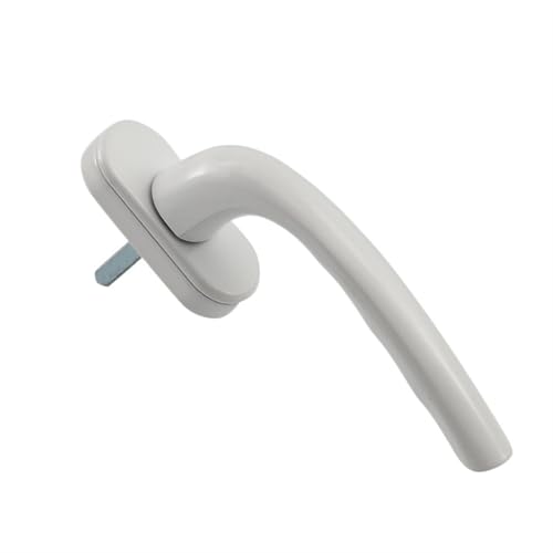 Asa De Ventana Universal Manija de ventana universal de acero y PVC de repuesto de color blanco vintage de 2 piezas Manilla De Ventana