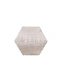 Avant Decor | Peel and Stick Kitchen Backsplash Tiles | Stone Composite Hexagon Wood Grain | Stick On Wall Tiles | Easy DIY Installation | 6” x 6.9” | Box of 30 Tiles