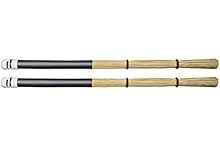 Hybrid of brushes and Promark Rods Length: 14 1/2" Diameter: 7/8" Adjustable O-rings allow for control of bristle spread Made from actual broomcorn All Promark broomstick are designed, engineered, and manufactured in the USA to the most stringent qua...