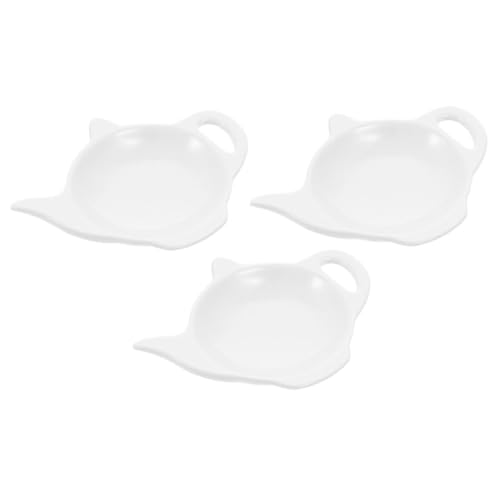 OKUMEYR 3pcs Teapot Shaped Tea Bags Cute Dish Organizing Used Tea Bags Versatile for Spices and Sauces Kitchen Accessory
