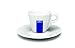 Produktbild Lavazza Espressotassen mit Untertasse BLU Collection 6er Pack