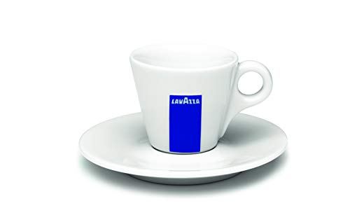 Lavazza - Tasses Espresso 70 ml - Lot de 12 Tasses* en Porcelaine Sans Sous-Tasses
