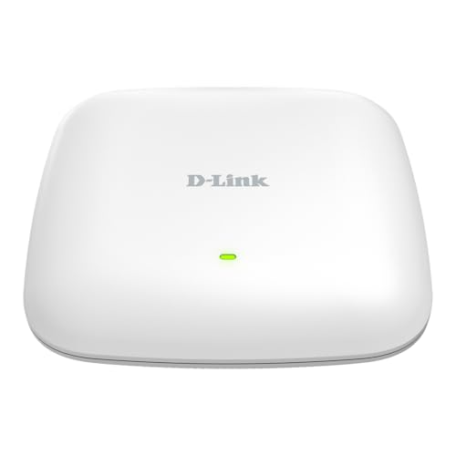 Image of D-Link Nuclias Connect AX3000 Wi-Fi 6 Dual Band PoE Access Point Compact Design Wall Ceiling Mountable (DAP-X3060)