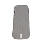 Naturally Sheepskins Kinderwagen Einlage aus Lammfell, Merino Schaffell Sitzauflage, Unterlage, 75cm x 30cm, universelle Größe, atmungsaktiv, temperaturregulierend, pflegeleicht, Grau