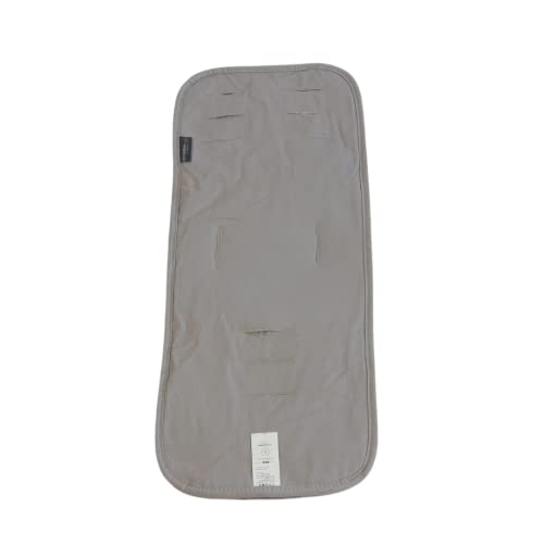 Naturally Sheepskins Kinderwagen Einlage aus Lammfell, Merino Schaffell Sitzauflage, Unterlage, 75cm x 30cm, universelle Größe, atmungsaktiv, temperaturregulierend, pflegeleicht, Grau