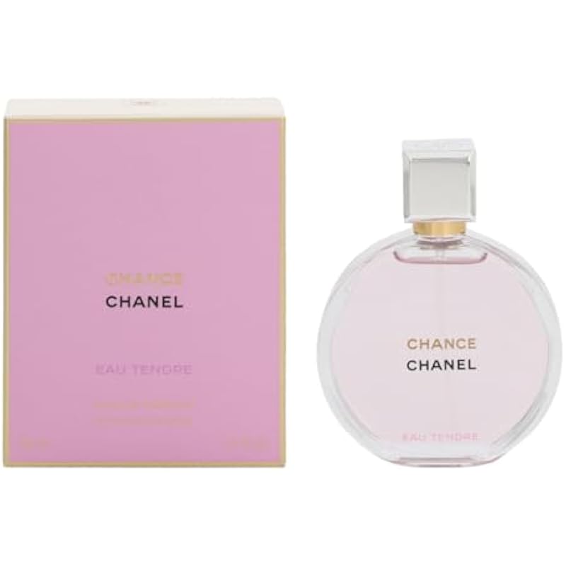 Chanel Chance Eau Tendre Eau De Parfum Spray for Women, 1.7 Fl Oz, 3145891262506 1.7 Fl Oz (Pack of 1)