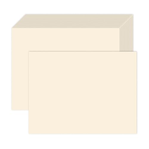 Comparison: 7 Best Stocks To Hold Forever 2 100 Pack Cream Blank Cardstock 5x7 Thick Paper,Goefun 80lb Flat 5 x 7 Card Stock Printable Paper for Invitations, Postcards, Photos, DIY Card Making