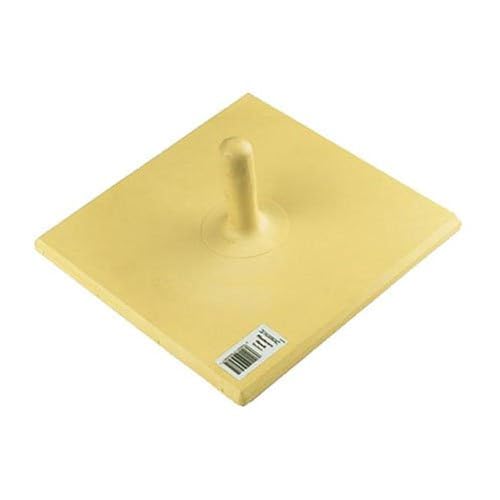 Silverline 456905 PU-Aufziehplatte mit Stielgriff 330 x 330 mm