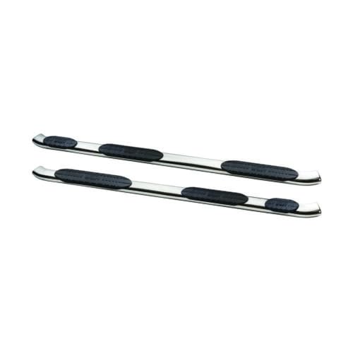 Westin 21-534590 PRO TRAXX 5 Oval Wheel to Wheel Nerf Bars fits 2007-2019 Silverado Sierra 1500 2500 3500 6'5