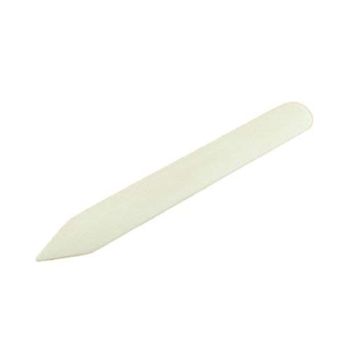 Bone Folder Creaser Scoring Folding Creasing Paper Leather DIY Craft Tool,white (5 Pcs)