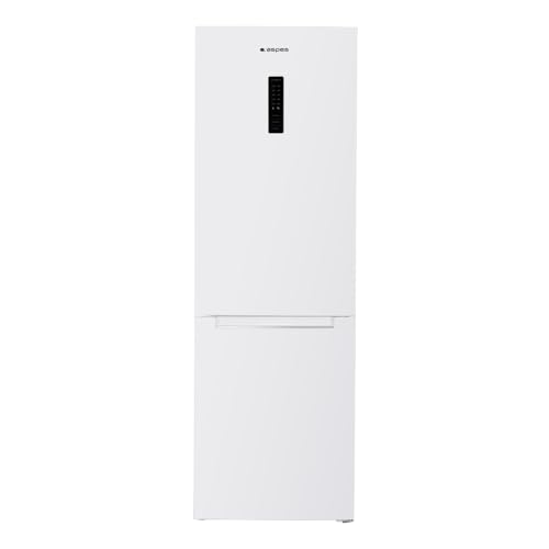 Aspes Frigorífico Combi Blanco 2 Puertas. AC185607ENFD, Capacidad 402 Litros, No Frost, Motor Inverter, Bajo Nivel Sonoro, Puerta Reversible, Apertura Tipo Uñero, Clasificación Energética E