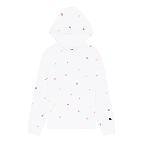 Champion Girls Hooded Sweatshirt Script Logo Heritage Collection Big And Little Girls #TOP7