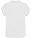 Nautica Girls' School Uniform Short Sleeve Performance Polo, White, Medium(5)