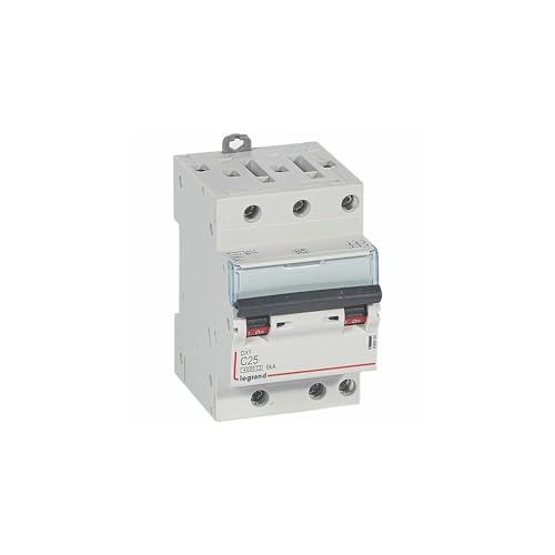 406894 Disjoncteur Triphasé 25a - 3p Courbe C - 4,5/6ka - à Vis - Legrand Dx3