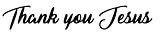 Thank You Jesus Christian Vinyl Die Cut Decal Bumper Sticker Auto Graphics Car Side Decals Stickers Windows Cars Trucks Laptops