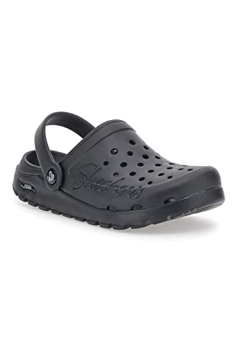 Skechers Foamies Arch Fit Footsteps Pure Joy Clog Black 11 B (M) #TOP1
