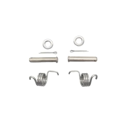 Raccord pour repose-pied de moto anti-vibration en acier inox