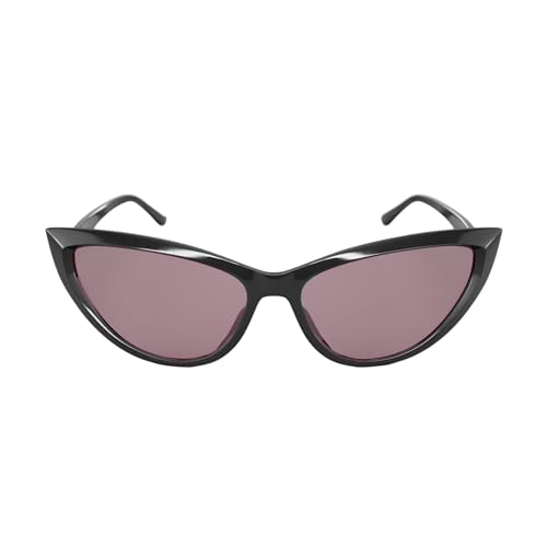 Family Tree Remedies FL-41 Migraine Glasses with Transitional Lens for Indoor-Outdoor Light Sensitivity & Photophobia Eclipse Aura Lens (Chat Noir)