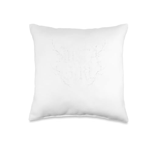 Just A Girl Tshirt Gothic Goth Old English Blackletter Women Throw Pillow