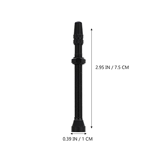 CLISPEED 1 Conjunto Tubeless Válvula Do Pneu Câmara de Ar Da Liga de Alumínio Da Bicicleta Da Haste