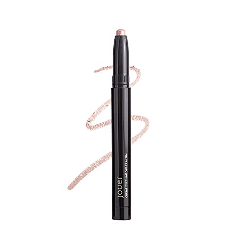 Jouer Crème Eyeshadow Crayon | Men & Women | Built-In Sharpener | Dermatologist Tested | Waterproof, Fast Drying & Crease Resistant Formula #TOP1