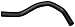 Genuine Gates 12111 Premium Molded Heater Hose