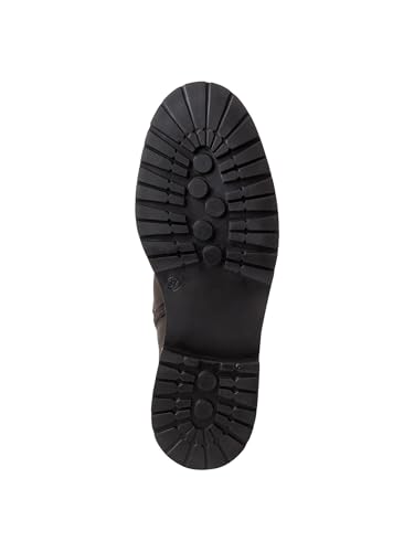 Tamaris Damen Stiefelette Leder bequem; CIGAR, EU 39 – Ansicht 5