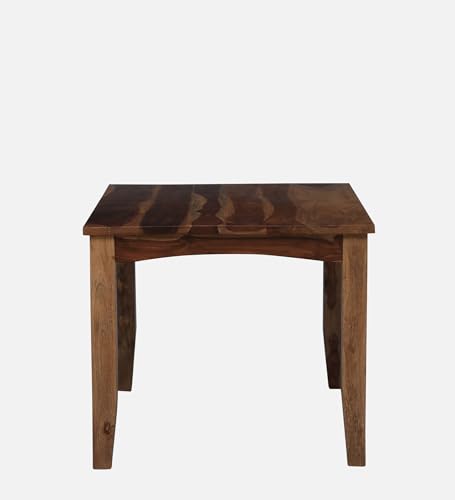 Image of EXCEL HOME 4 Seater Wooden Dining Set, Grey Upholstered Chairs, Modern Kitchen Furniture