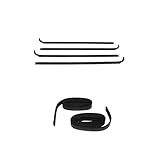 Mechanics Choice Set for Ford Ranger (1983-1988) Door Window Glass Seal Kit- Driver and Passenger Side without Vent
