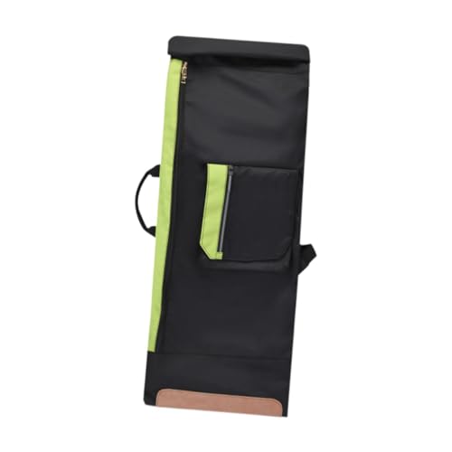 Aymzbd Skateboard Backpack Longboard Carry Bag Large Capacity Rucksack Travel Backpack Carrier for Enthusiasts Skating Traveling, Green