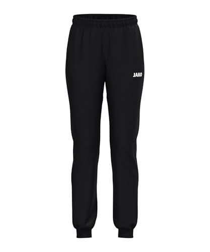 Pantalon en polyester One JAKO femme léger noir avec coupe courte ergonomique taille 19