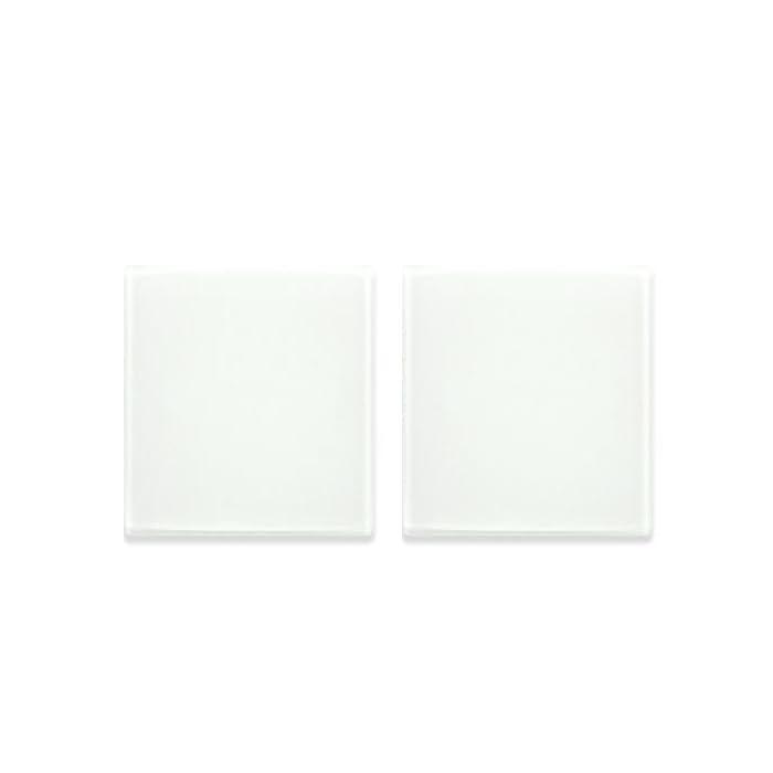 東芝ライテック 純正品 スイッチカバー WDG1611MNAWW (サイズ：M) 2個セット ニューホワイト【45.6mm×42.2mm×4.5mm】ワイドアイシリーズ 配線器具