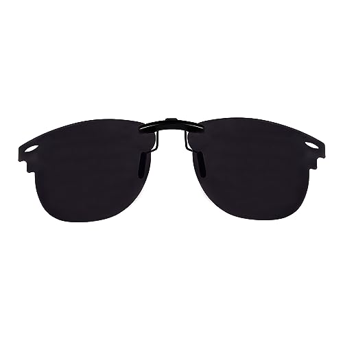 Polarized CLIP-ON Sunglasses for Ray-Ban Clubmaster RB3016 (RX3016) 51X21