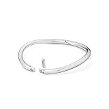 Mens-Shop24 Ergonomisches Halsband Halsreif Halsfessel Halskette mit Schloss Edelstahl O-Ring verschließbar Sextoy (Innen-Ø: 130 mm)
