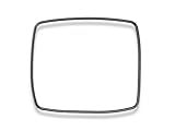 Miele Original Ersatzteil – Dichtung für Herde und Backöfen – 48,5 x 40,1 cm (7512591)