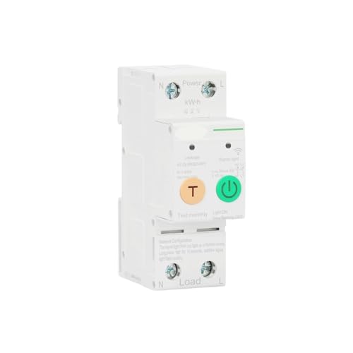 Monitoreo de medición de energía doméstico con disyuntor monofásico programable 2