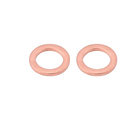 ZJchao Banjo Bleed Screw, Banjo Nut Motorcycle Brake Caliper Bleed Screw Universal with Washers for Car (Blue)