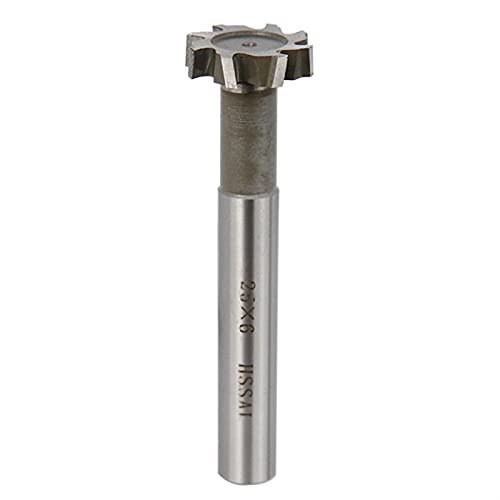 SUOFEILAIMU-PHONE CASE Metal T-Slot Router Bit 10-32mm Straight Shank Milling Cutters for Metalworking Keyway Tool Carbide End Mills (Cutting Edge Length : 16x8x10x65mm)