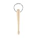 Musiclily Wood Mini Standard Drumkey Drum Key Chain for Drummer Drum Accessories,Wooden Color (Pack of 20)