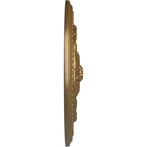 Image of Ekena Millwork Chester Ceiling Medallion, Pale Gold