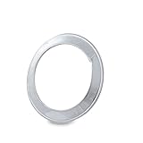 CAEXVEN Embellecedor de 200 mm de diámetro para Conductos de Estufas y Chimeneas de Leña en Acero Inoxidable - Serie Lisa y Helicoidal