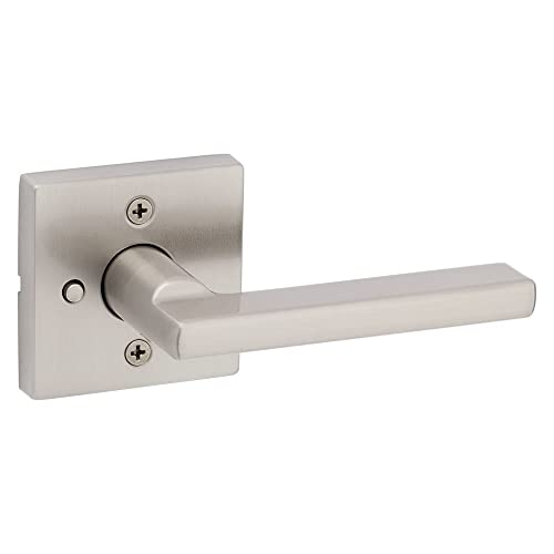 image for Kwikset Halifax Interior Privacy Door Handle with Lock, Door Lever For