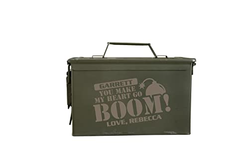 Personalization Universe You Make My Heart Go Boom Romantic Ammo