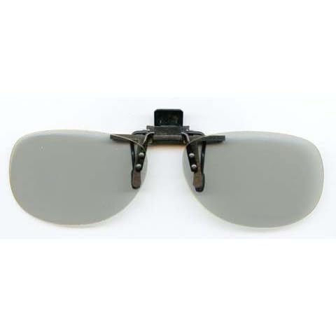 3D Glasses - Circular Polarized Clip on 3D Glasses for RealD and Disney Digital Theaters and Acer 3D Laptop Cover