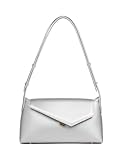 Argenté LANCASTER Sac a main Zoe x Ref 64694 Argent 27 * 15*