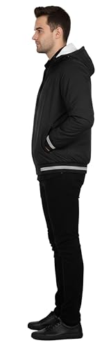 Image of Export Quality Reversible Puffer Jacket in GLD Material best for Winterwear /Hiking /Biking /Camping /Mountaineering /Fashion & Casual Wear(Control Temperature up to 3 Degree Celsius)(3C)