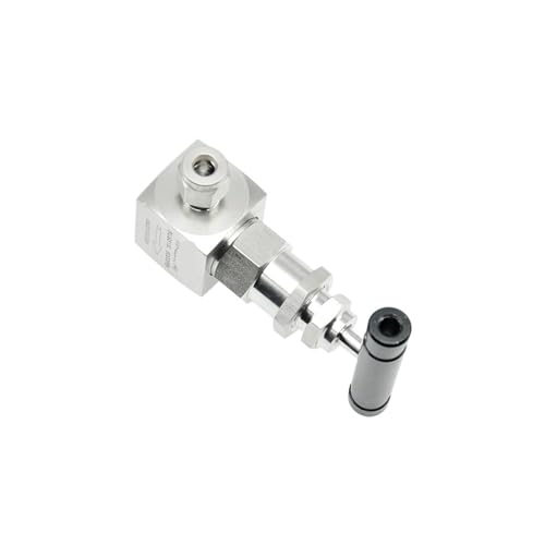 Valve à aiguille 6000psi débit réglable pour compression de gaz