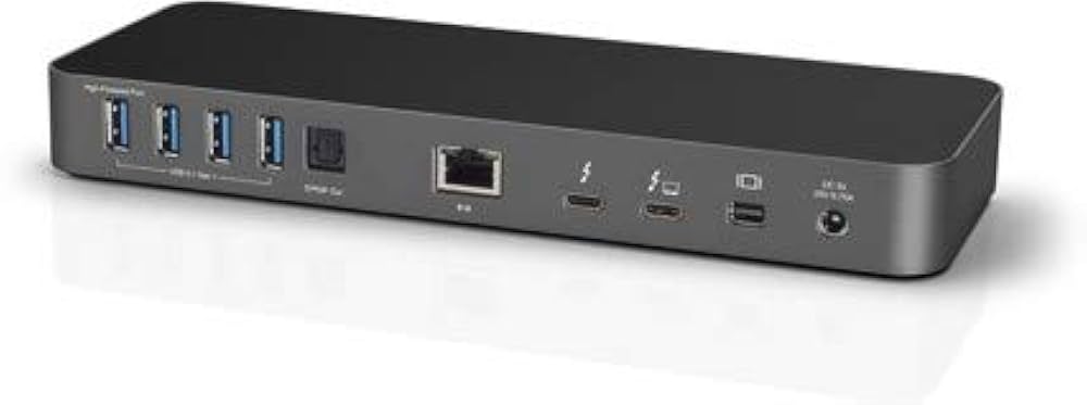 Amazon.com: OWC 12-Port Thunderbolt 3 Dock Cable Windows PC