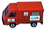 Tomica Subaru Sambar mail truck 067 Tomica Subaru Sambar mail truck 067