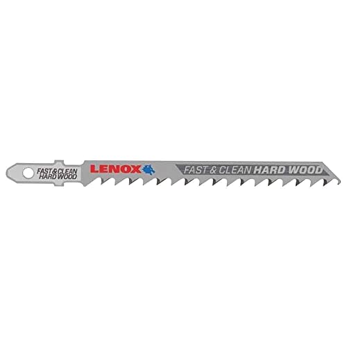 LENOX TOOLS 1990703 T-Shank Clean Wood Cutting Jig Saw Blade...